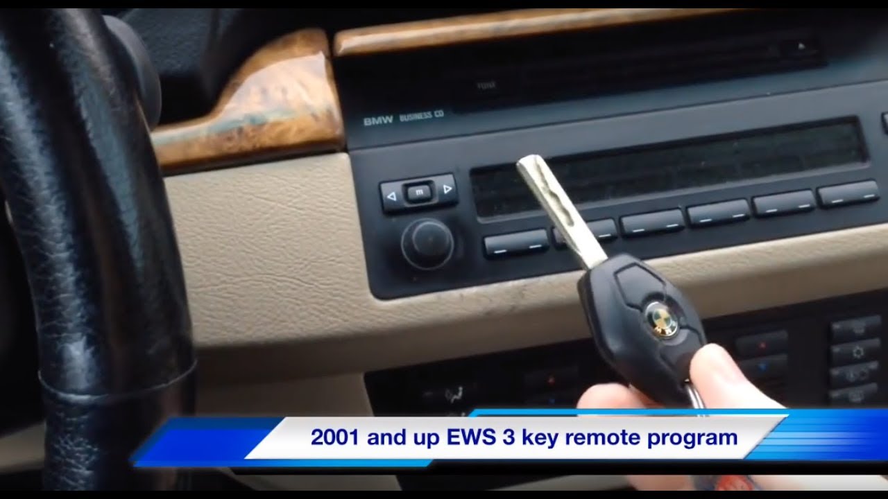 Легкое дистанционное программирование брелока BMW EWS 3 X3 X5 E53 E46 E39 E65 E38 Z3