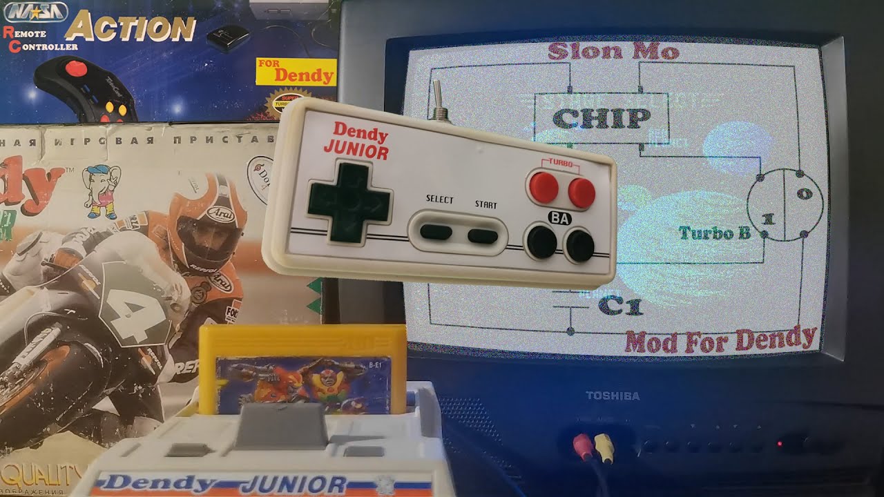 Dendy JUNIOR с SUPER Джойстиком, о котором мечтал каждый в детстве!