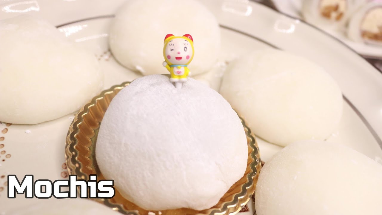 Cómo hacer MOCHIS caseros, dulce japonés con 3 ingredientes.