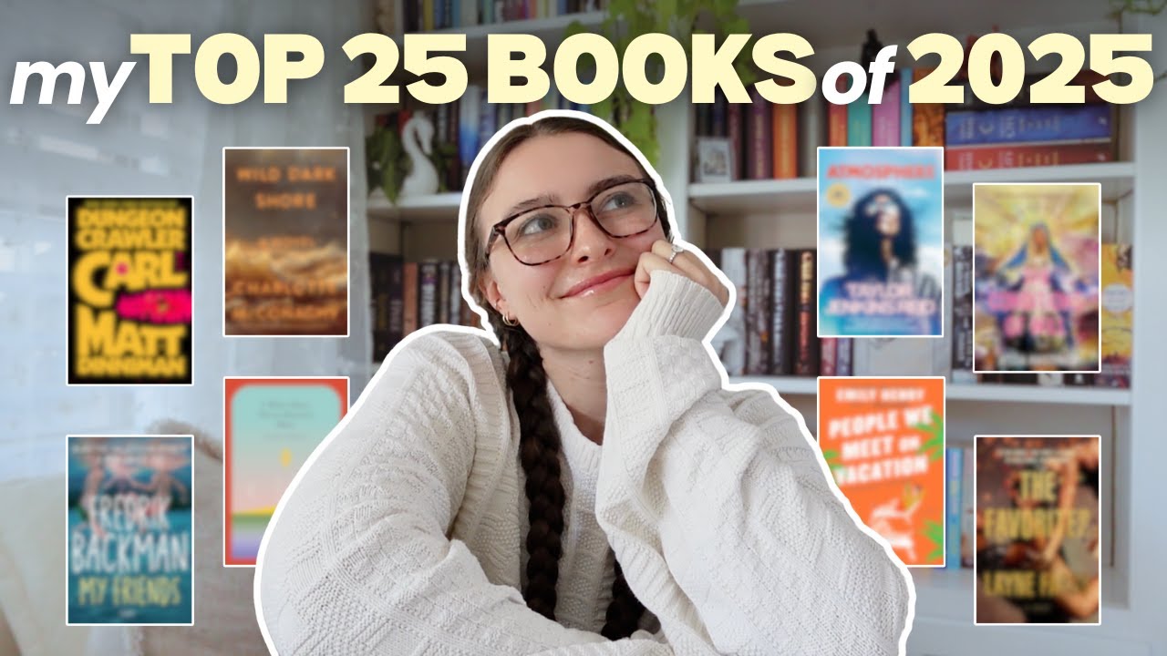 the BEST BOOKS of 2025 | i read 100 books (here are my 5 star reads!)