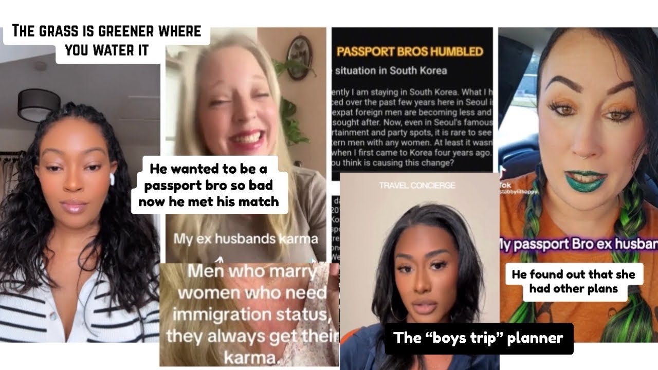 He was making her ill because he wanted to be a passport bro