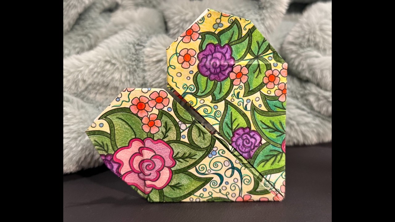 Watch Me Color - Color Your Own Origami