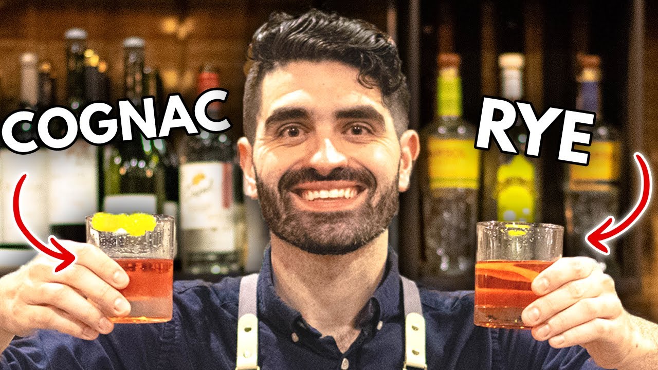 HOW TO MAKE A CLASSIC SAZERAC | Cognac vs Rye
