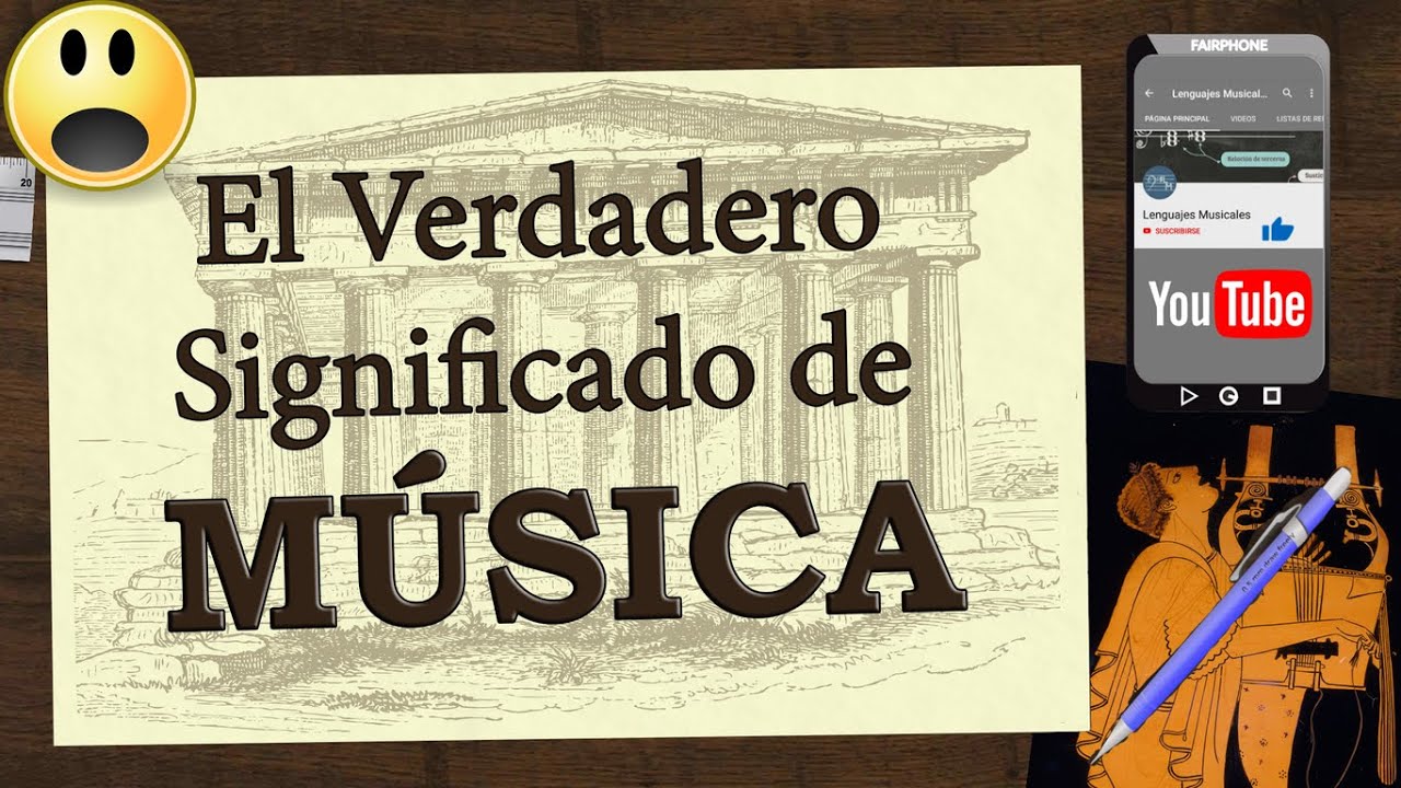 ¿Cuál es el SIGNIFICADO de la palabra MÚSICA?