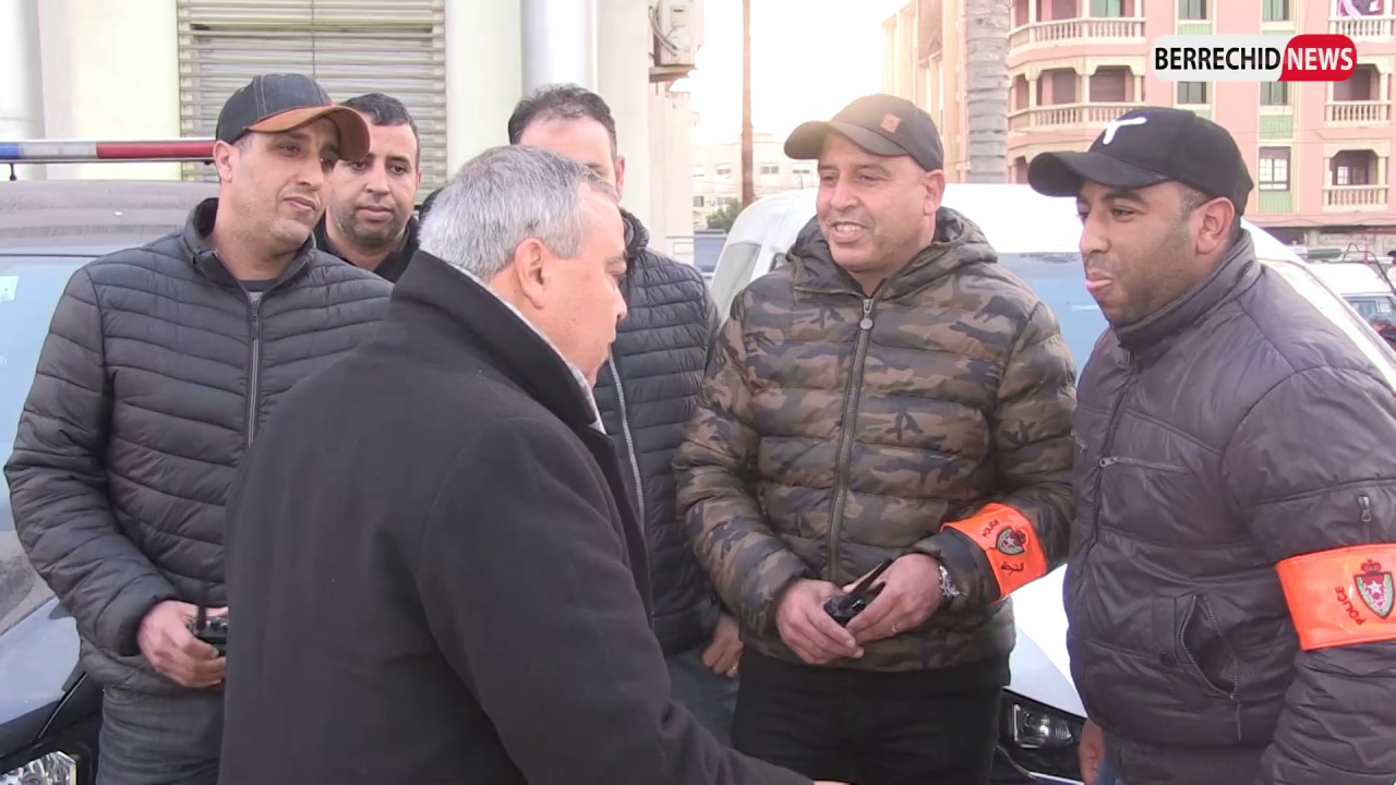 شاهد ... كاميرا برشيد نيوز ترصد تدخلات الأمن خلال ليلة رأس السنة بمدينة برشيد