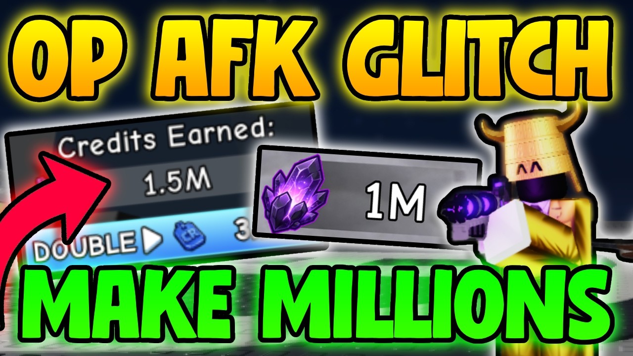 BEST AFK FARMING Method In Survive Zombie Arena! -  Insane AFK Glitch Farm Void Shards & Credits!
