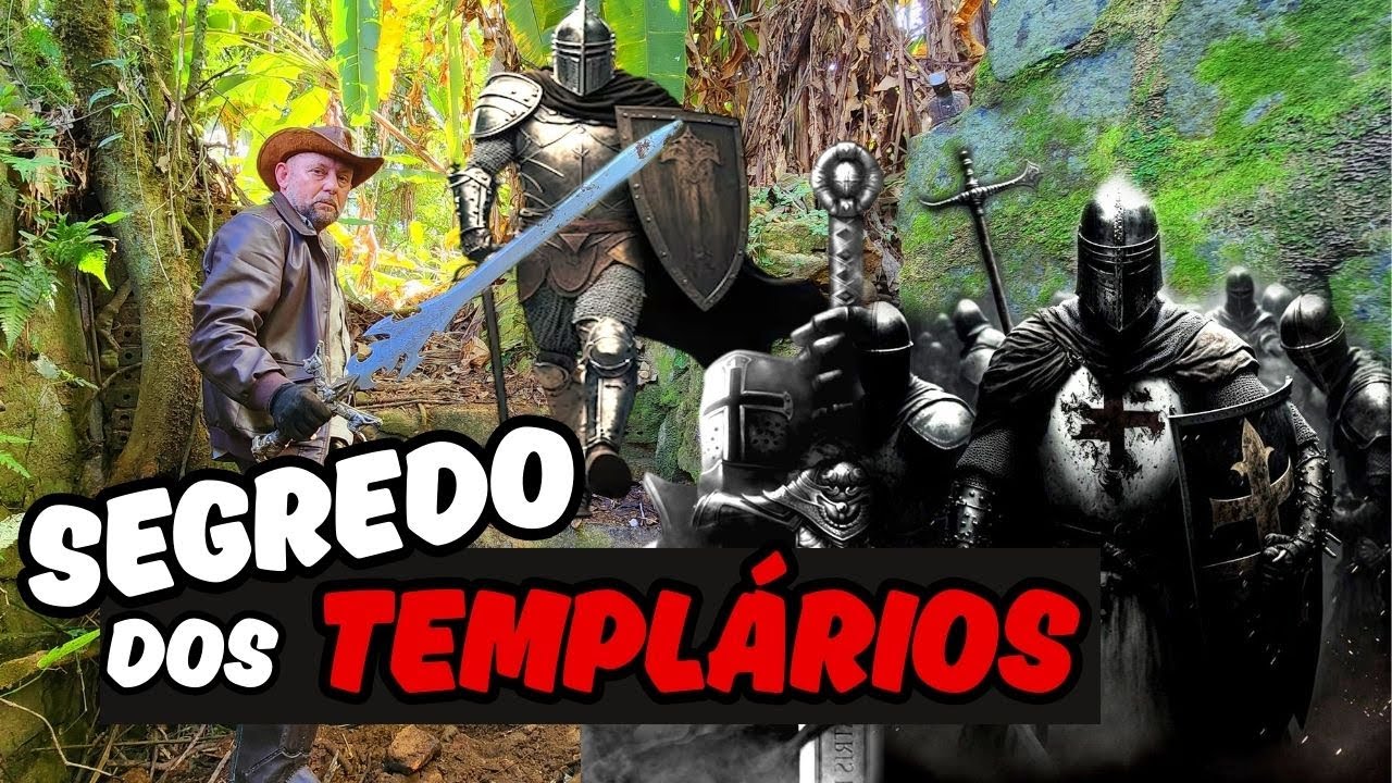 TESOURO no CASTELO abandonado. ESPADA TEMPLARIA!!!