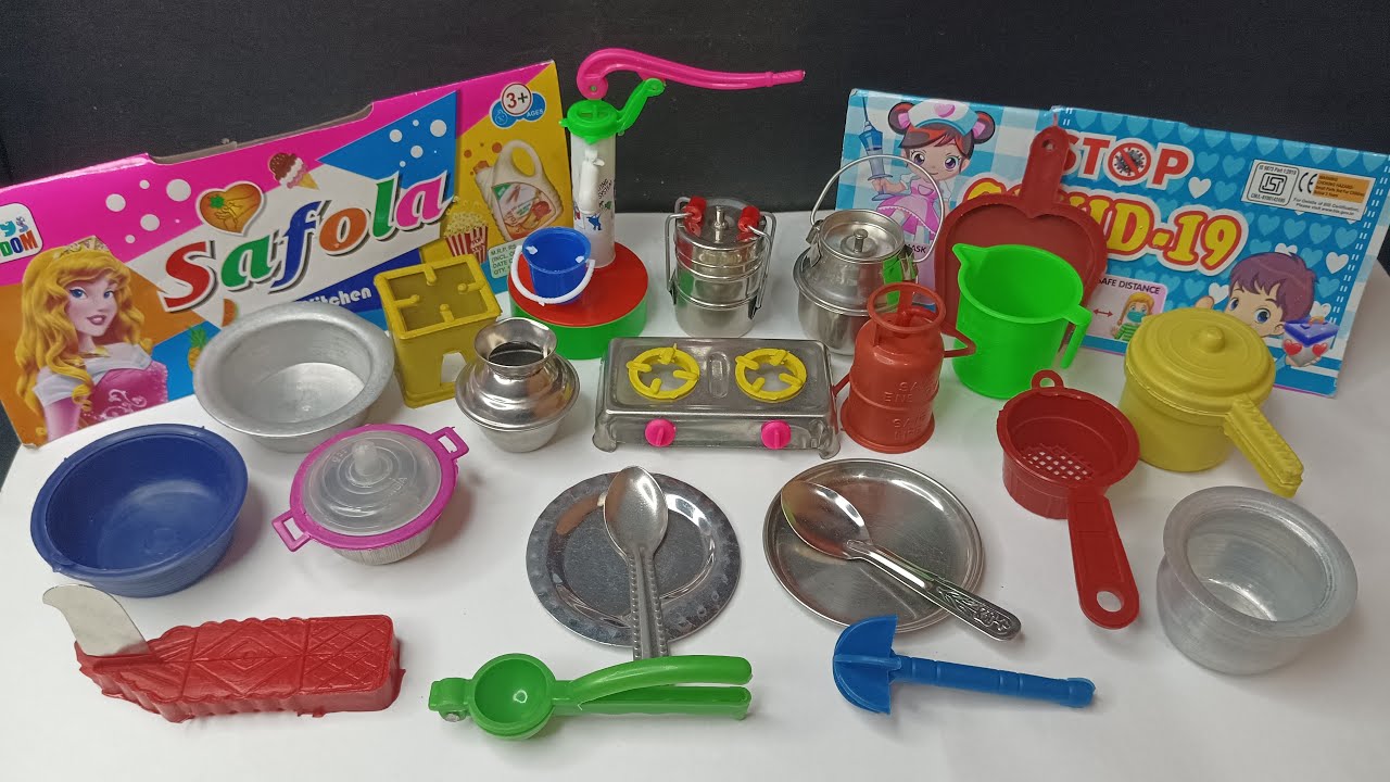 Play with Amazing mini kitchen set @MINI CLAY |@Dolliyon