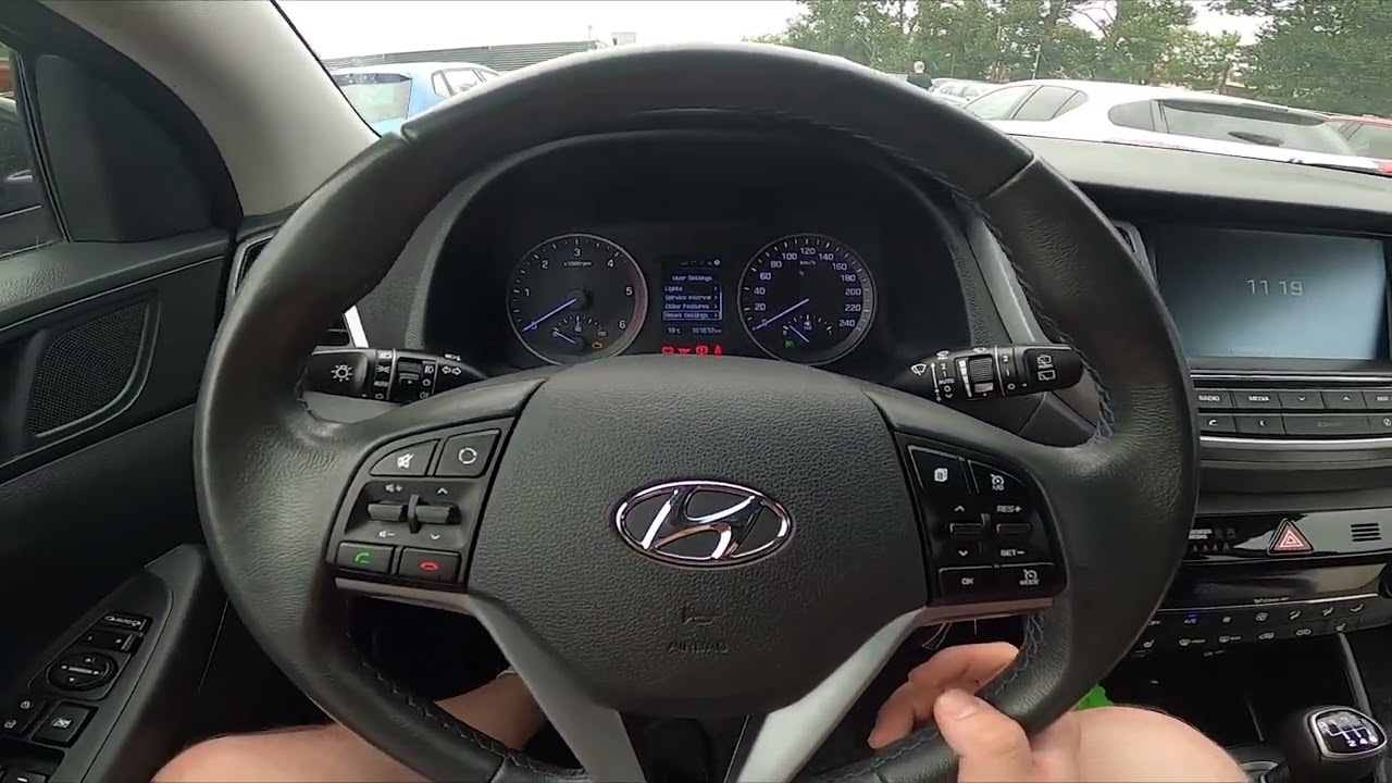 Как включить или выключить круиз-контроль в Hyundai Tucson III (2015&ndash;2020)