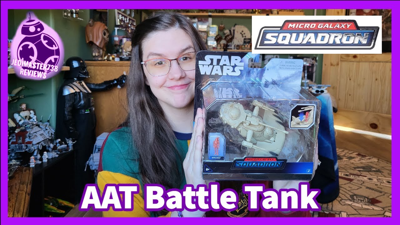 Star Wars Micro Galaxy Squadron Series 2: AAT Battle Tank Review | JediMaster738