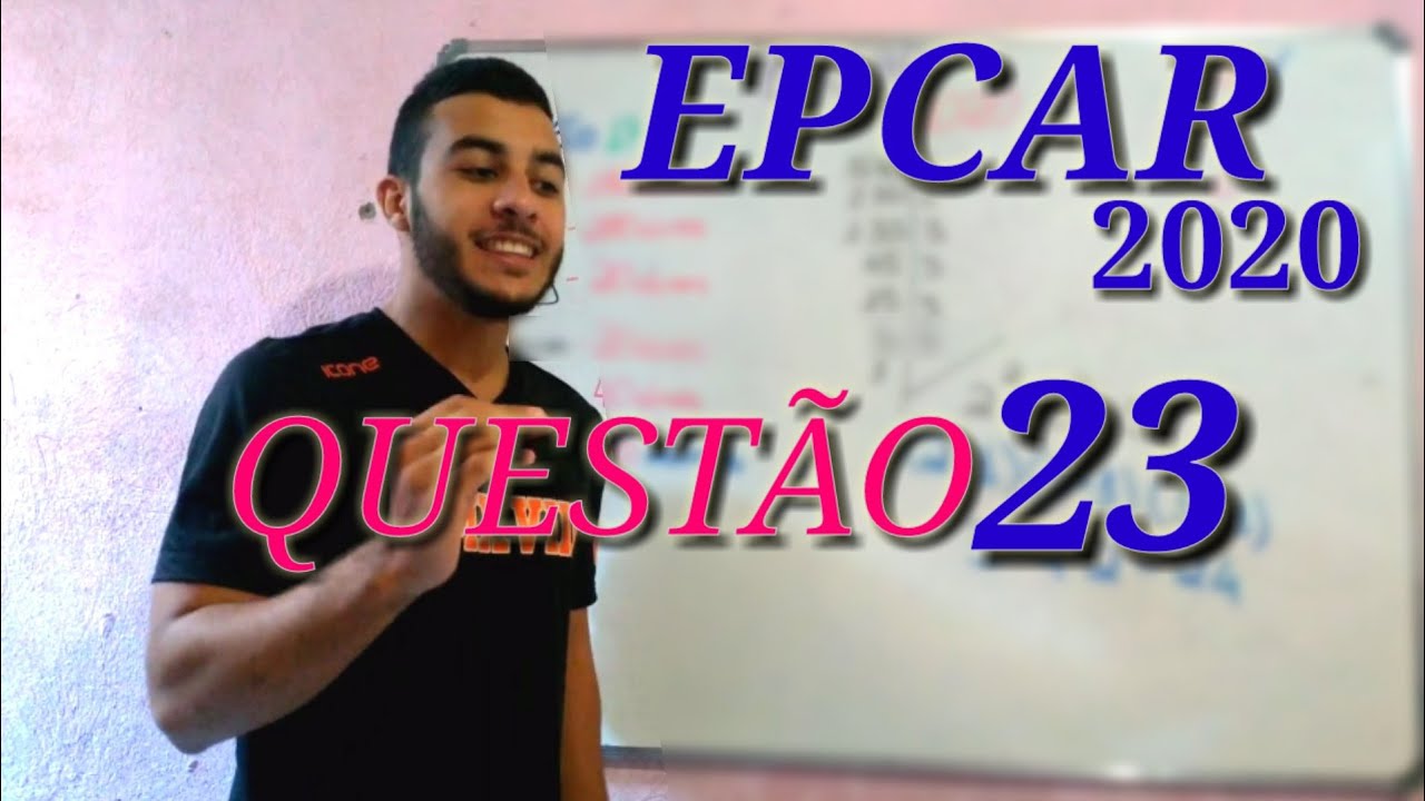 EPCAR 2020 /MATEMÁTICA/ QUESTÃO 23 🐺