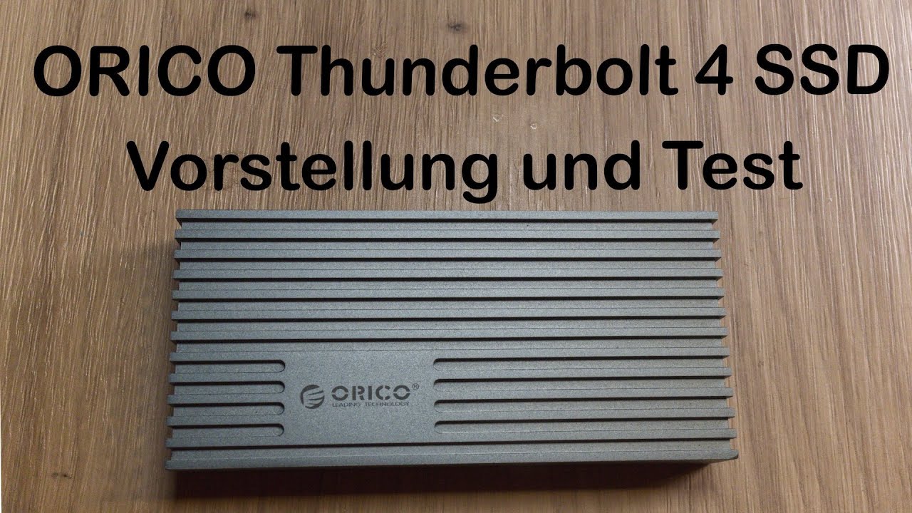 ORICO  externes Thunderbolt 4 Festplattengeh&auml;use 