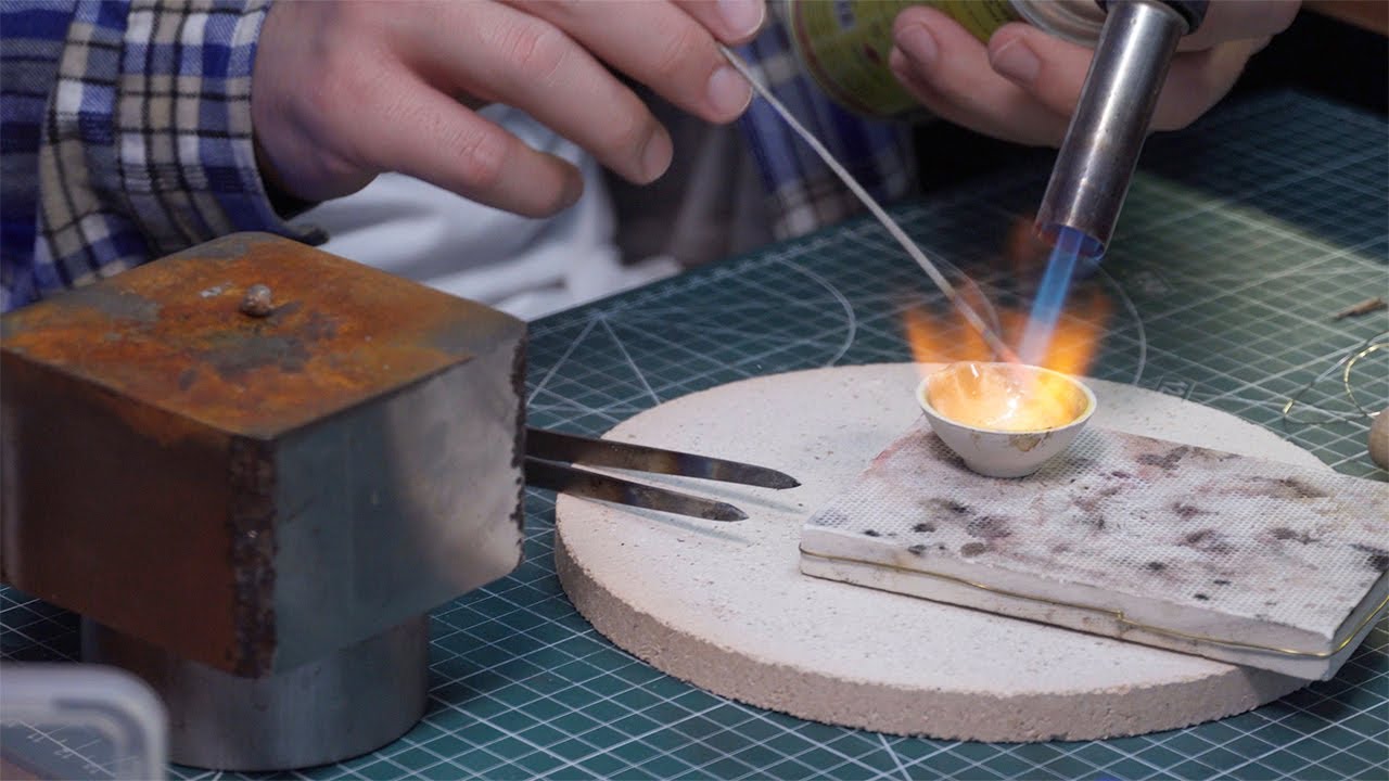 Как сделать серебряный припой и флюс для пайки латуни судомоделизм Le Fleuron