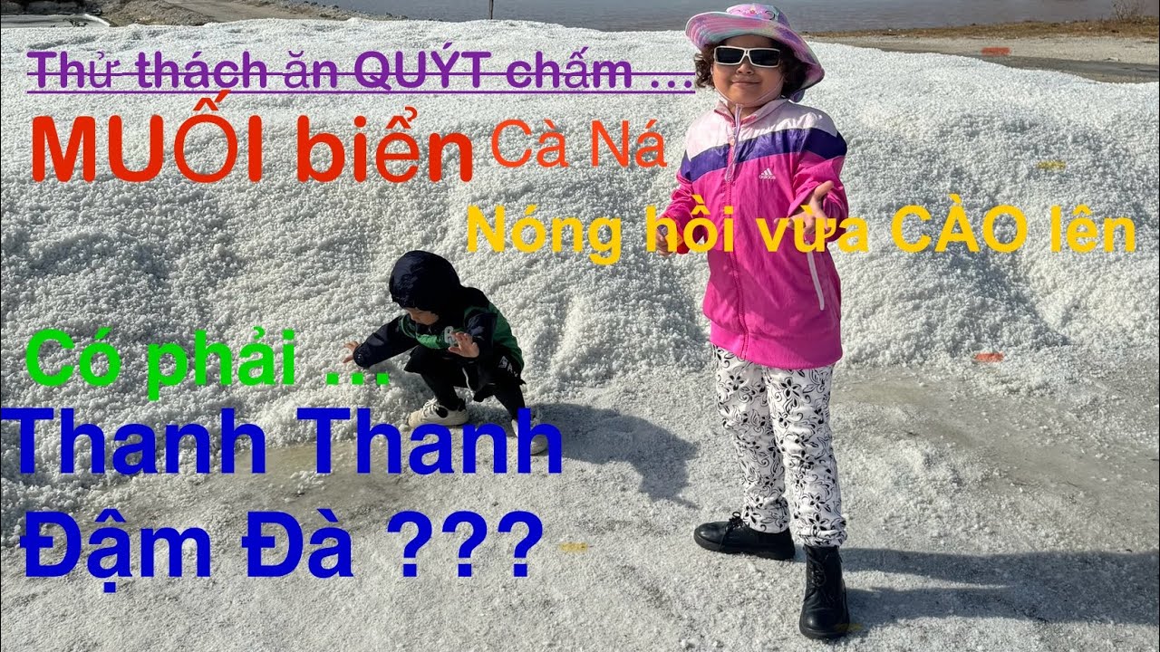 Vẻ đẹp kì ảo của cánh đồng muối Cà Ná tỉnh Ninh Thuận. #canhcakhoainaungot #ninhthuan 