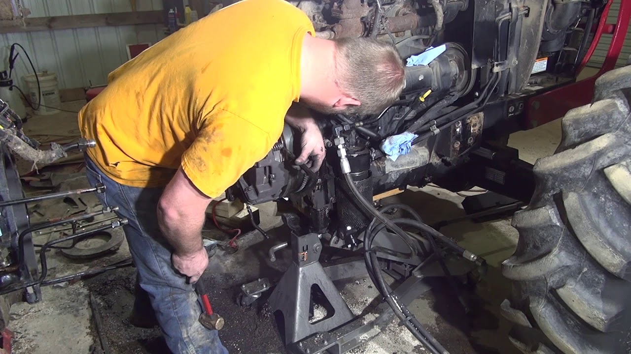 Mahindra 8560 part 7 reinstalling the clutch