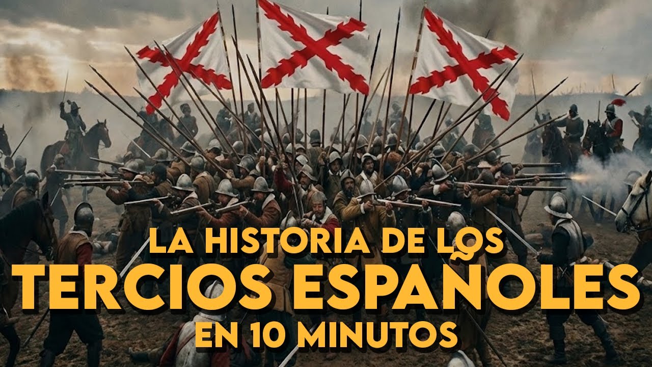 ✅ La historia de los TERCIOS ESPAÑOLES y las claves de su PODER en 9 minutos