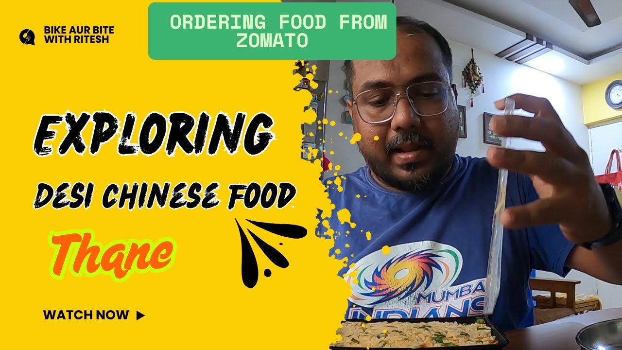Chinese Food from Zomato Thane | Honest Review & Taste Test! #zomato #desichinese #chickenlollipop