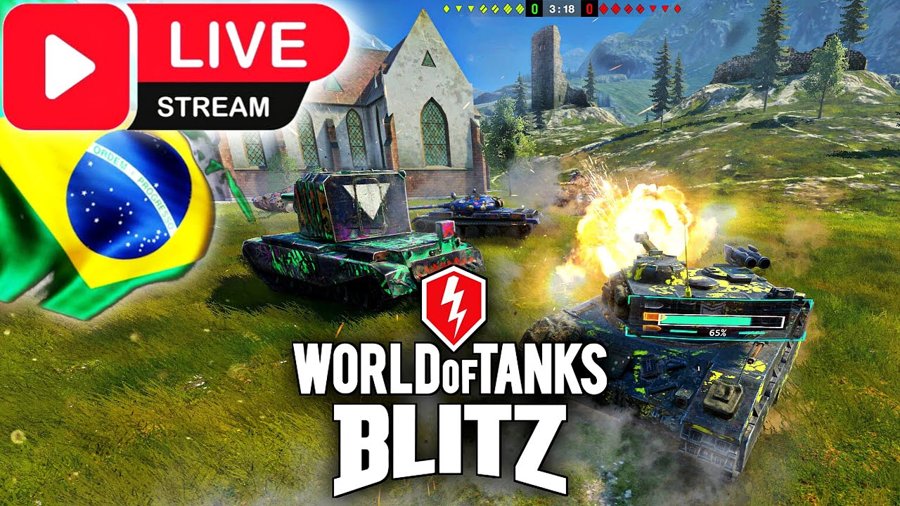 World of tanks Blitz | 💥LIVE Stream-on💥 | Vamos de Classificação...