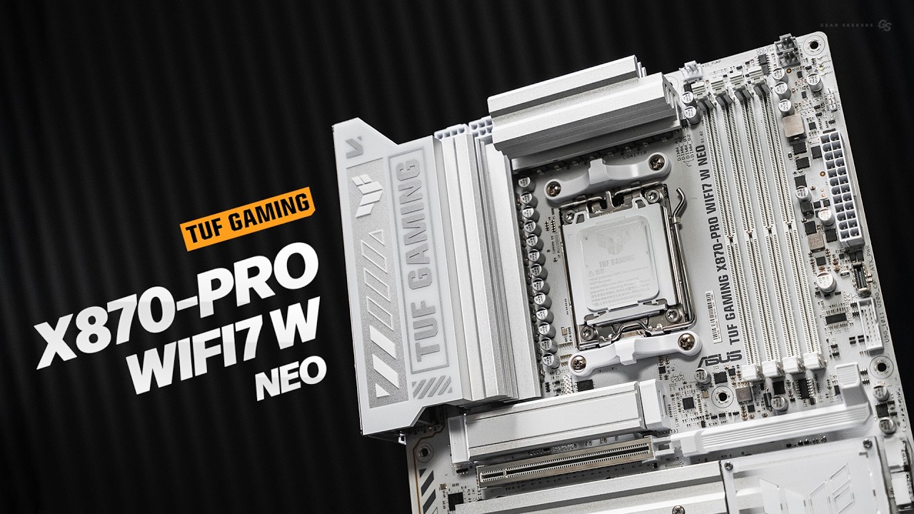 Самая странная материнская плата X870 на сегодняшний день — ASUS TUF Gaming X870-Pro WIFI7 W Neo