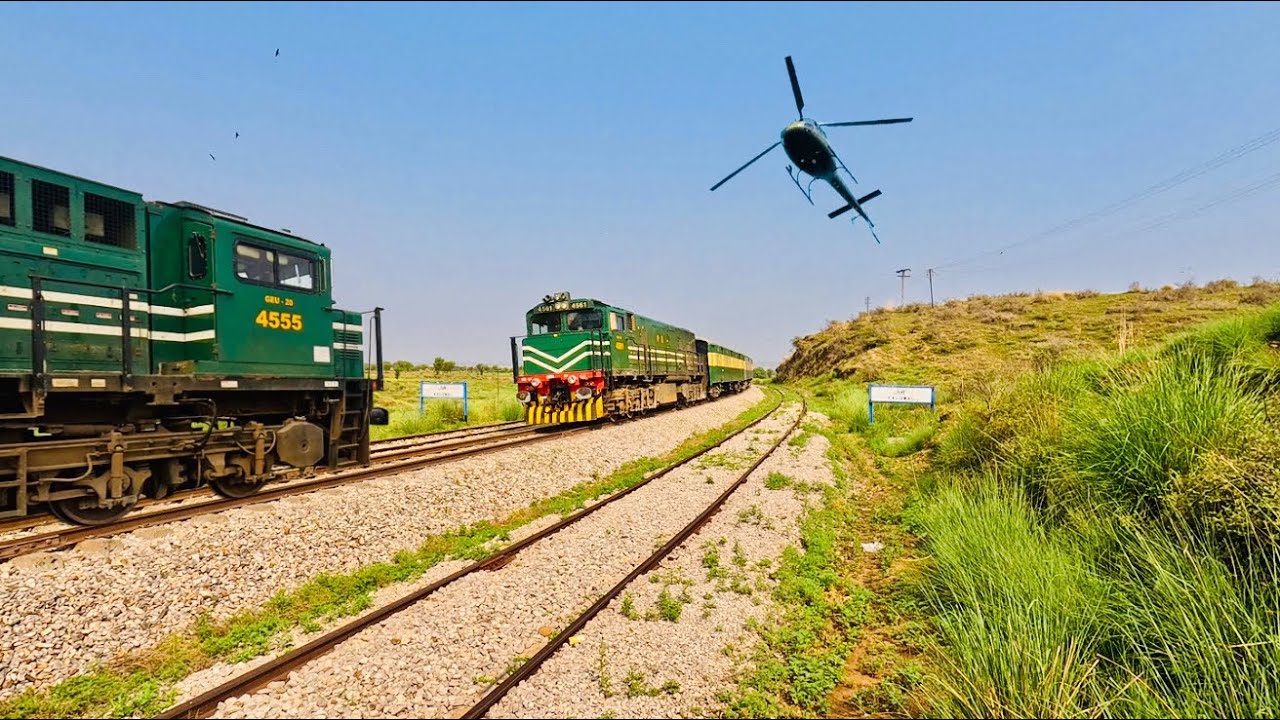High Speed Train Actions in the Jungle | Kaluwal Railway Station | Trainology|
