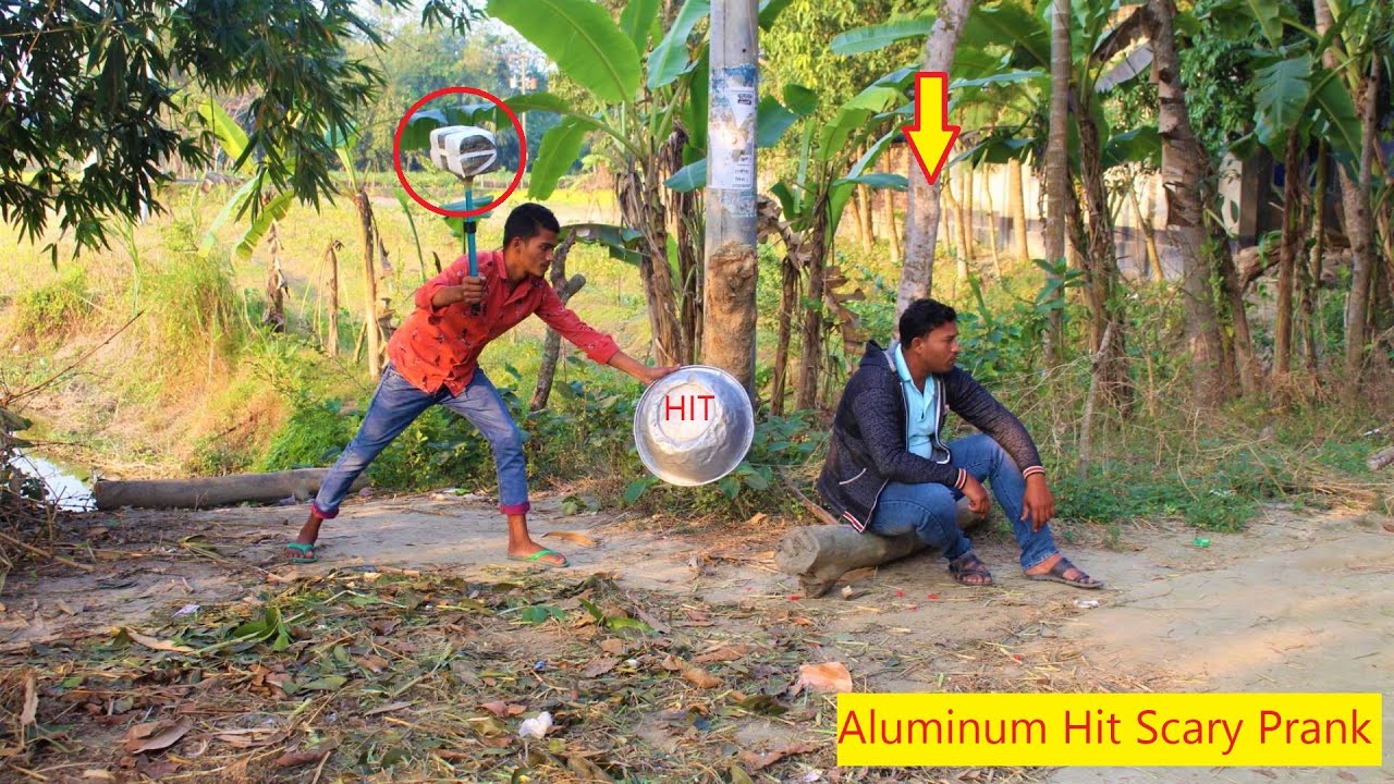 Aluminum & Big Drum Hit Prank With Public Reacktion Fake Magnum Shot Prank 2022 by Rs Furti Prank