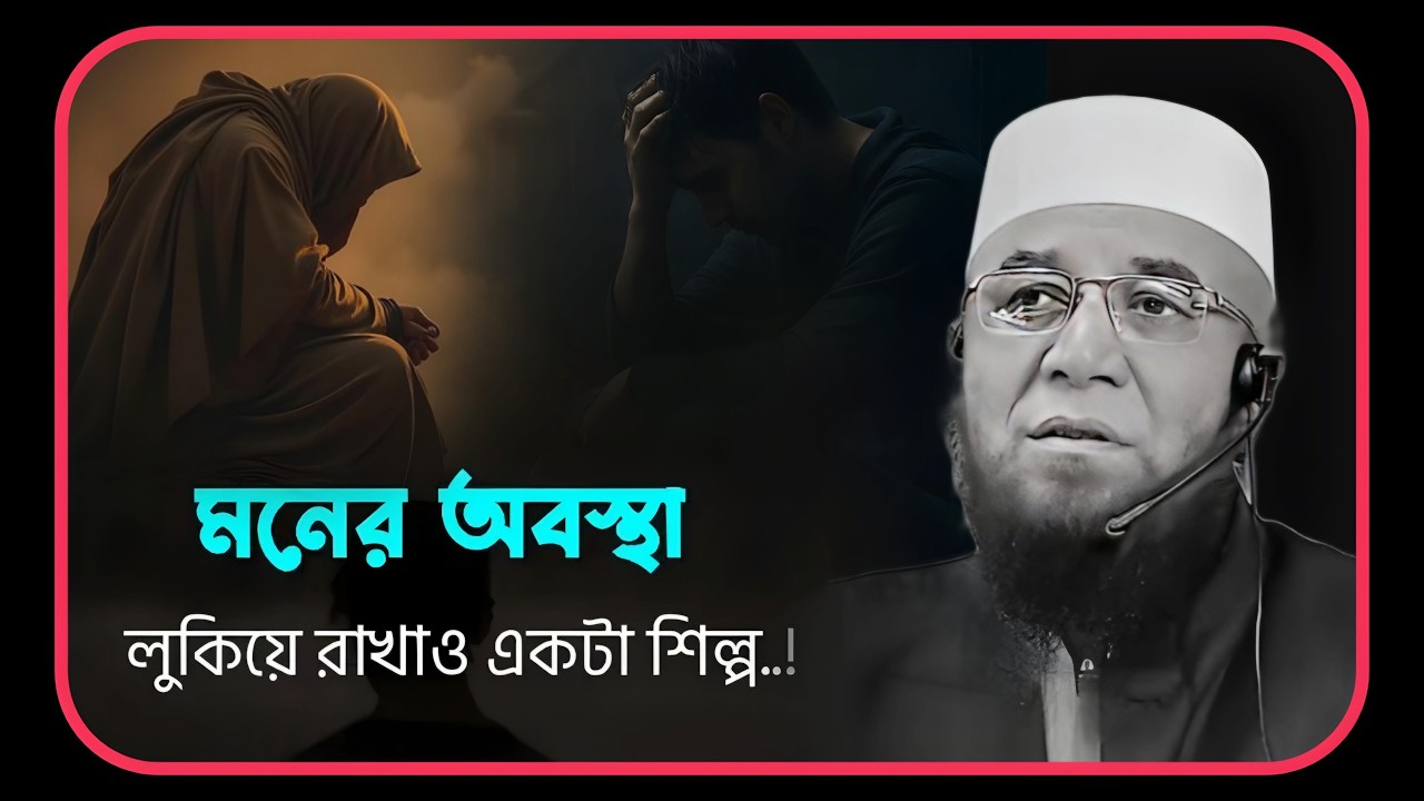 মনের অবস্থা লুকিয়ে রাখাও একটা শিল্প 💔🥀 মুফতি_নজরুল_ইসলাম_কাসেমী | mufti_nazrul_islam_kasemi