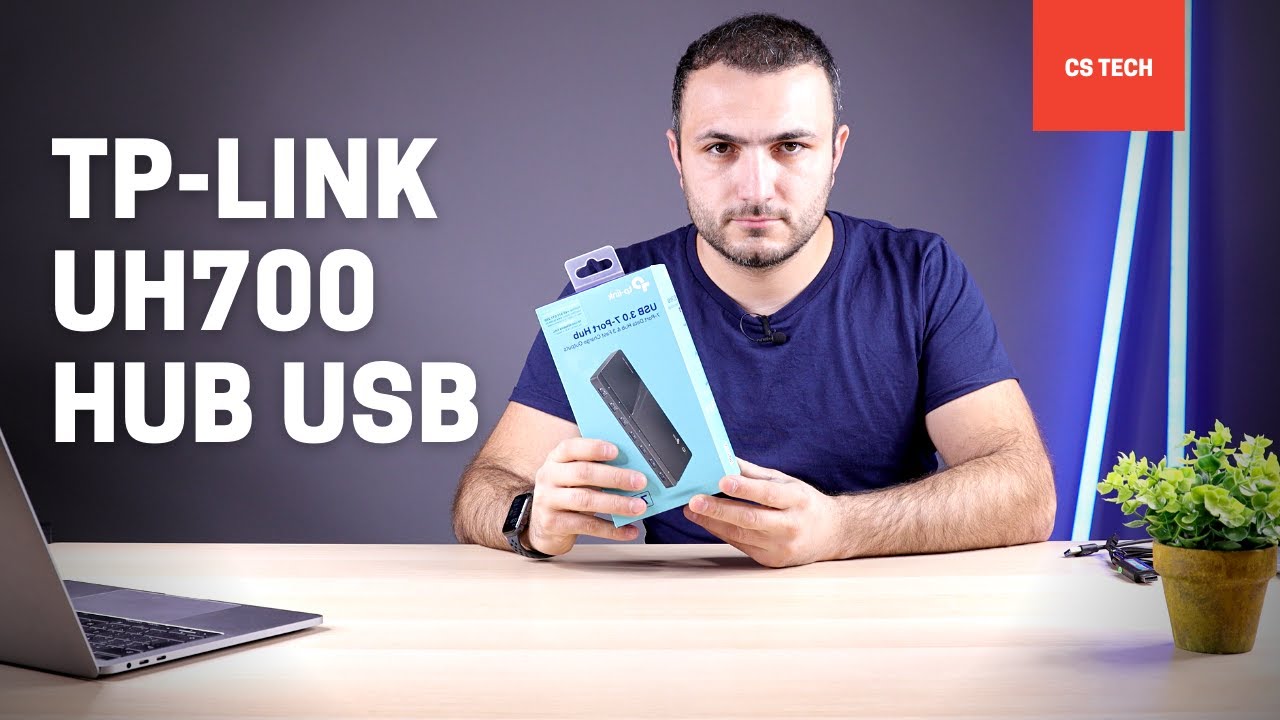 TP-link UH700 - HUB USB 3.0 cu 7 porturi special pentru PC și pentru invertoarele Victron Energy