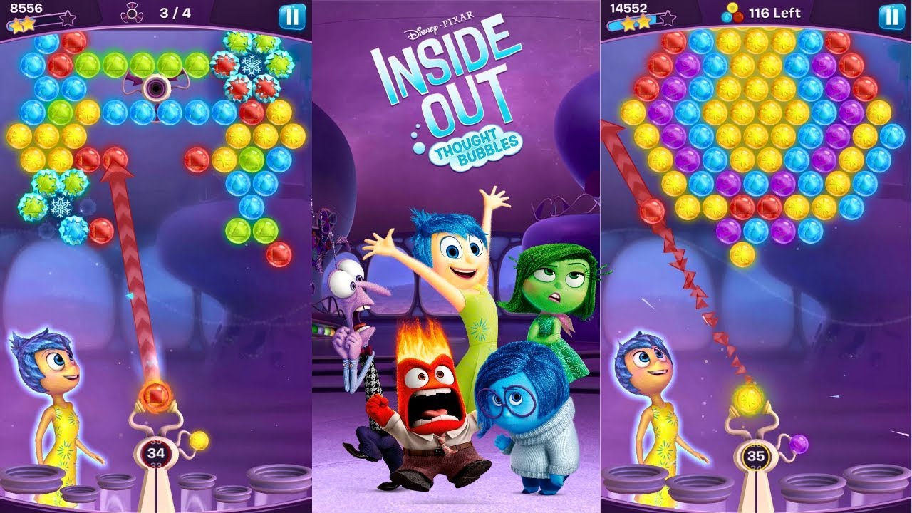 Inside Out Thought Bubbles Android Gameplay Level 1 - 10