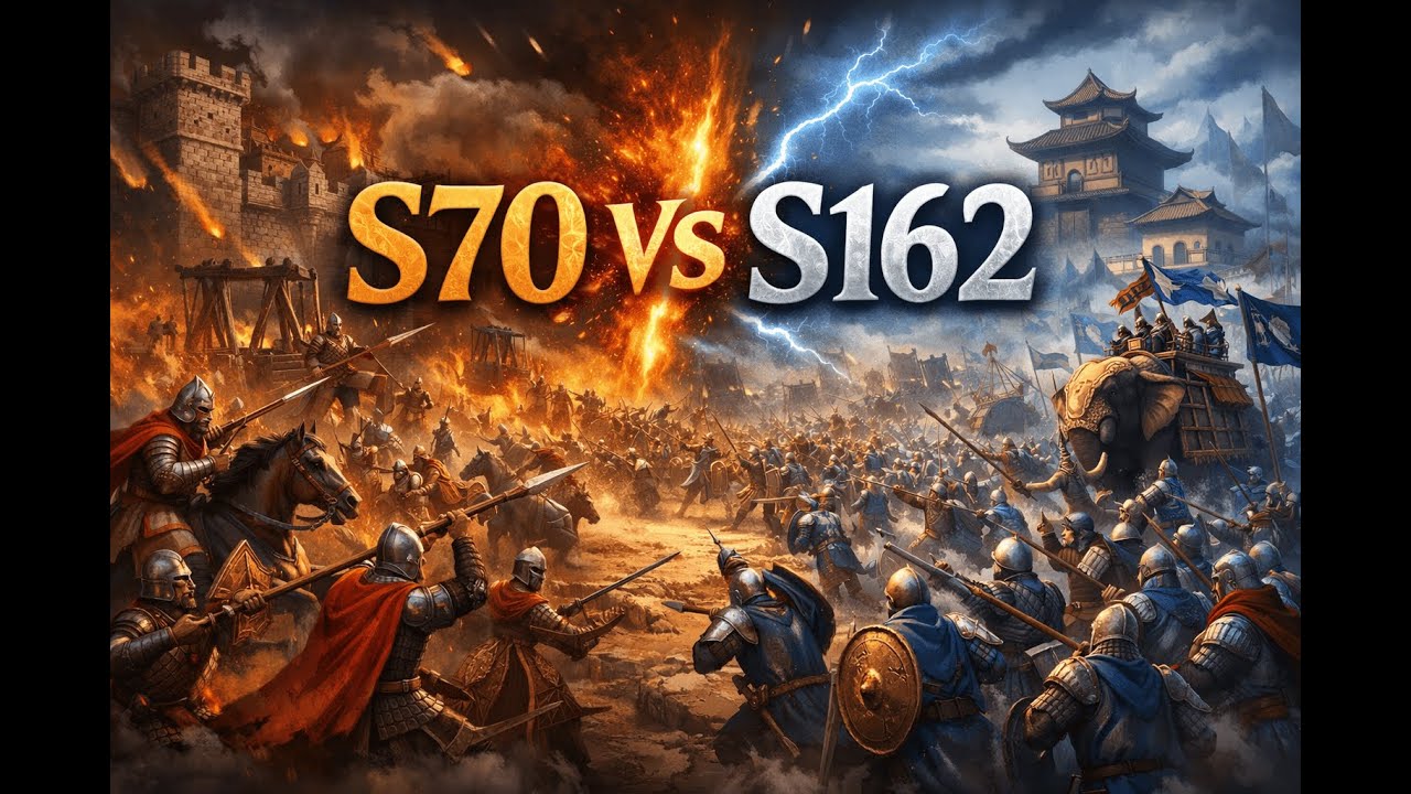 S70 vs S162 MEE | AGE OF EMPIRE MOBILE