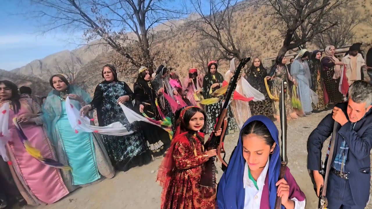Nomadic celebration!Country wedding!Traditional dance and music