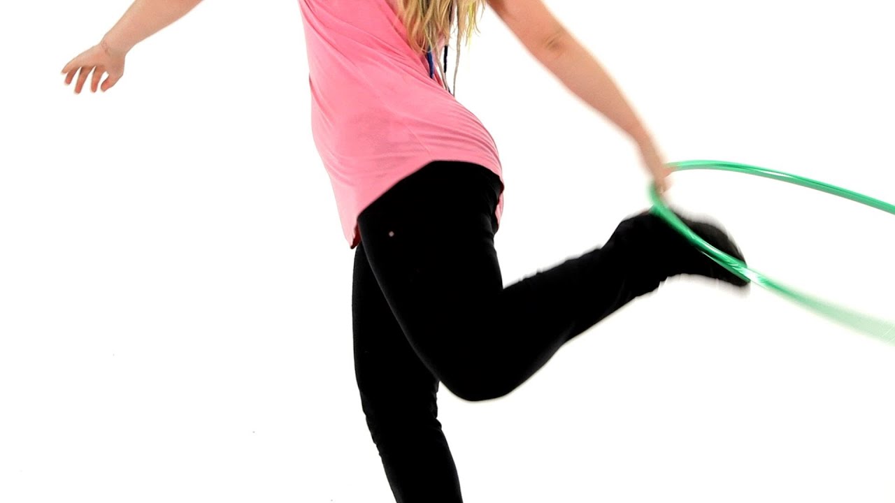 How to Do a Hula Hoop Foot Pass | Hula Hooping