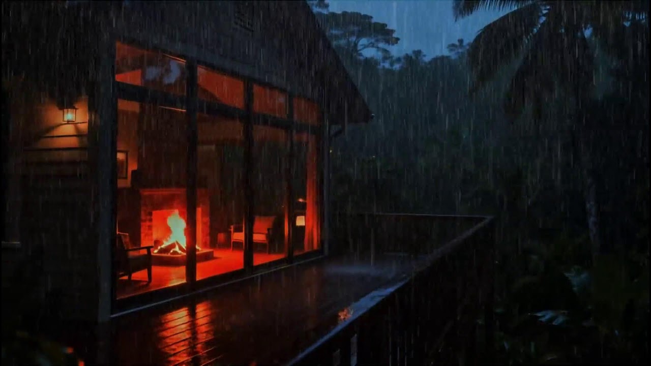 Driporia LIVE 🌧️ Rain Sounds + Romantic Instrumental Music for Peaceful Sleep (No Ads)