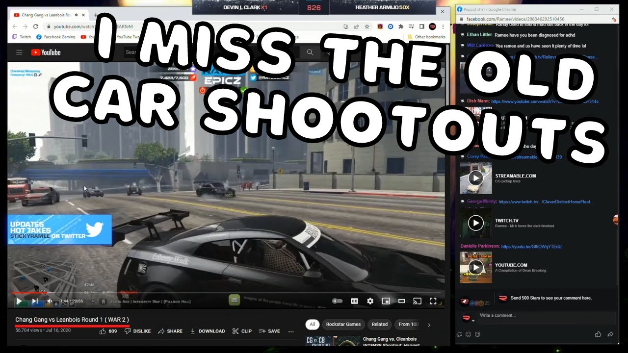 Ramee Reacts to old 2.0 Wars (CG vs LB, ESB war, LB vs Hydra) | NoPixel GTA RP