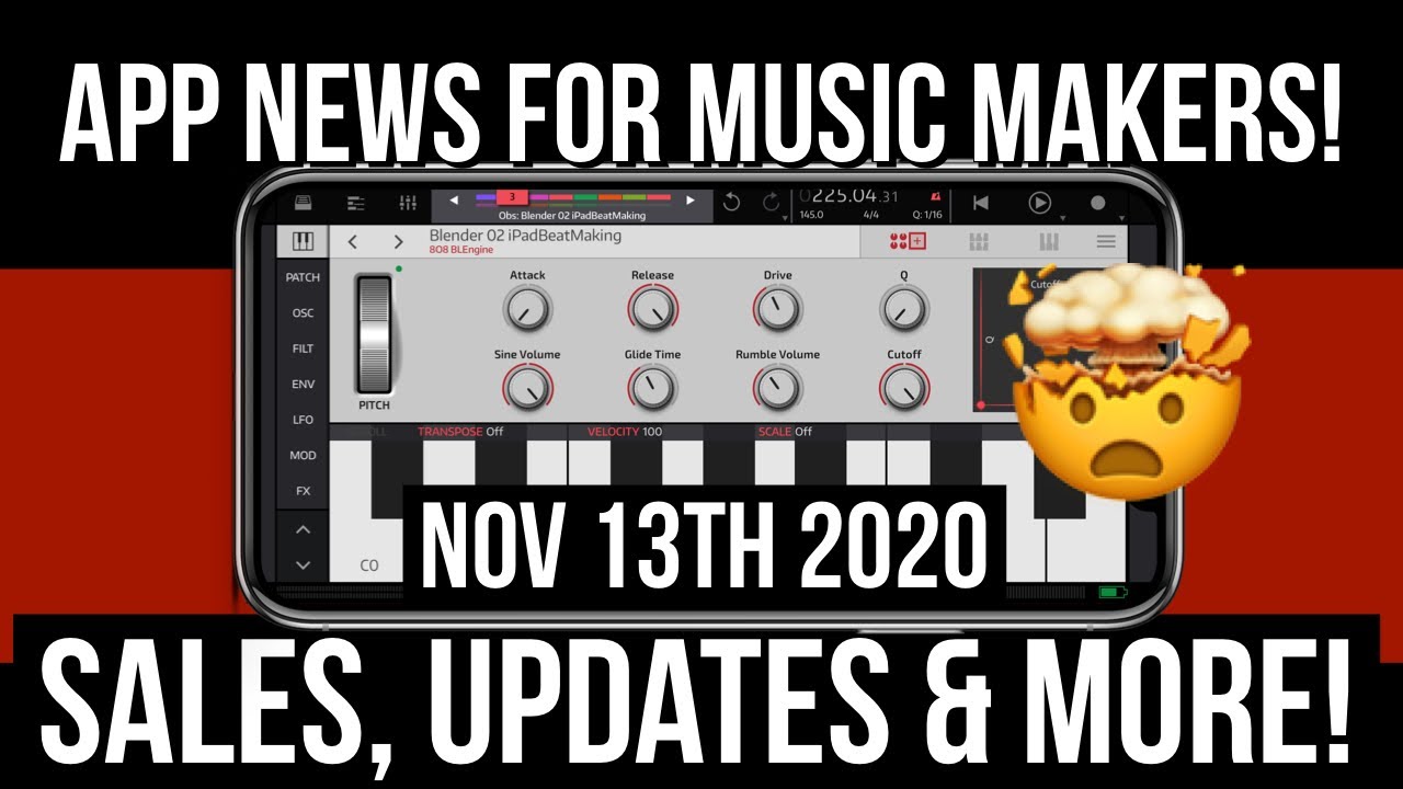 App News for iOS Music Makers 📲🤯 Nov 13th 2020