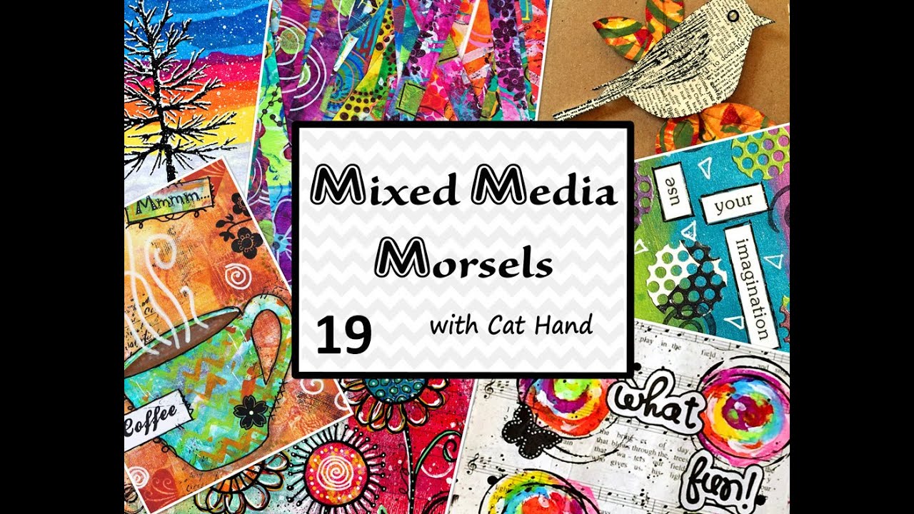 Mixed Media Morsels Appetizer 19 - Silhouettes