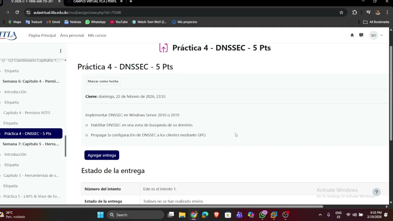 Práctica 4 - DNSSEC