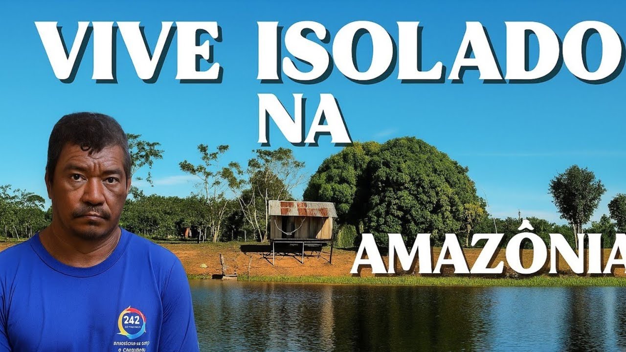ELE mora ISOLADO nessa CASINHA no PULMÃO da AMAZÔNIA 