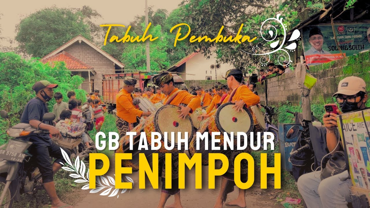 GENDING PEMBUKA JEBAK GB TABUH MENDUR PENIMPOH