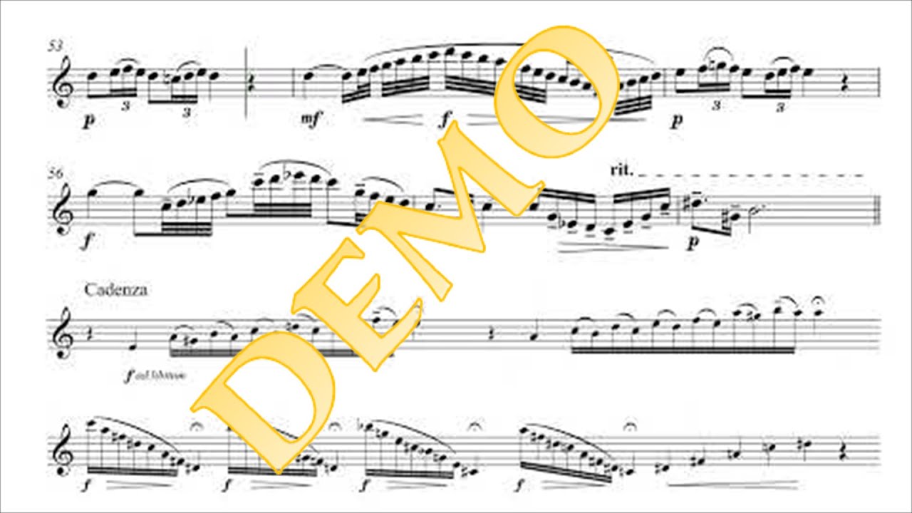 J. Ed. Barat: Piece en sol mineur - clarinet and piano