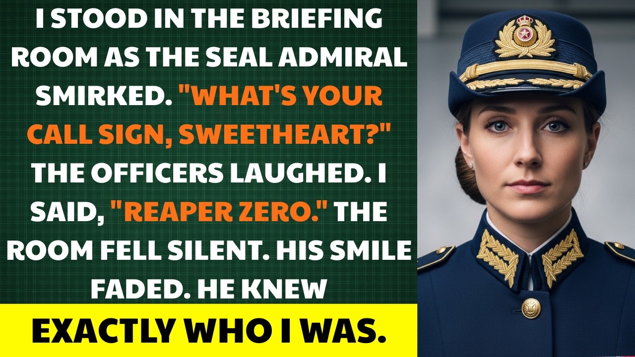 The SEAL Admiral Laughed at My Call Sign — Until ‘Reaper Zero’ Made Him Freeze in Shock.