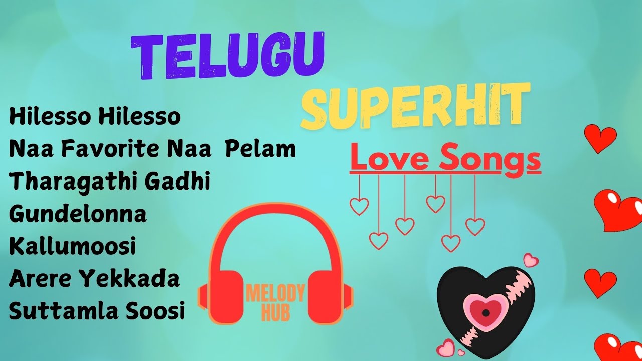 Best Telugu melody Jukebox 💖 | Telugu Movie Songs Telugu melody Songs | Evergreen & Latest Telugu.