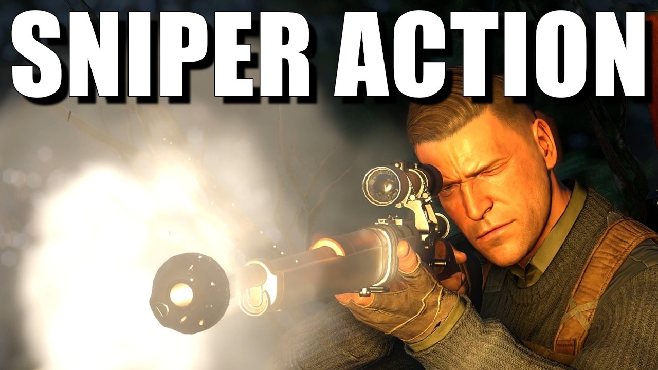 SNIPING ENEMIES AGAIN - Sniper Elite 5