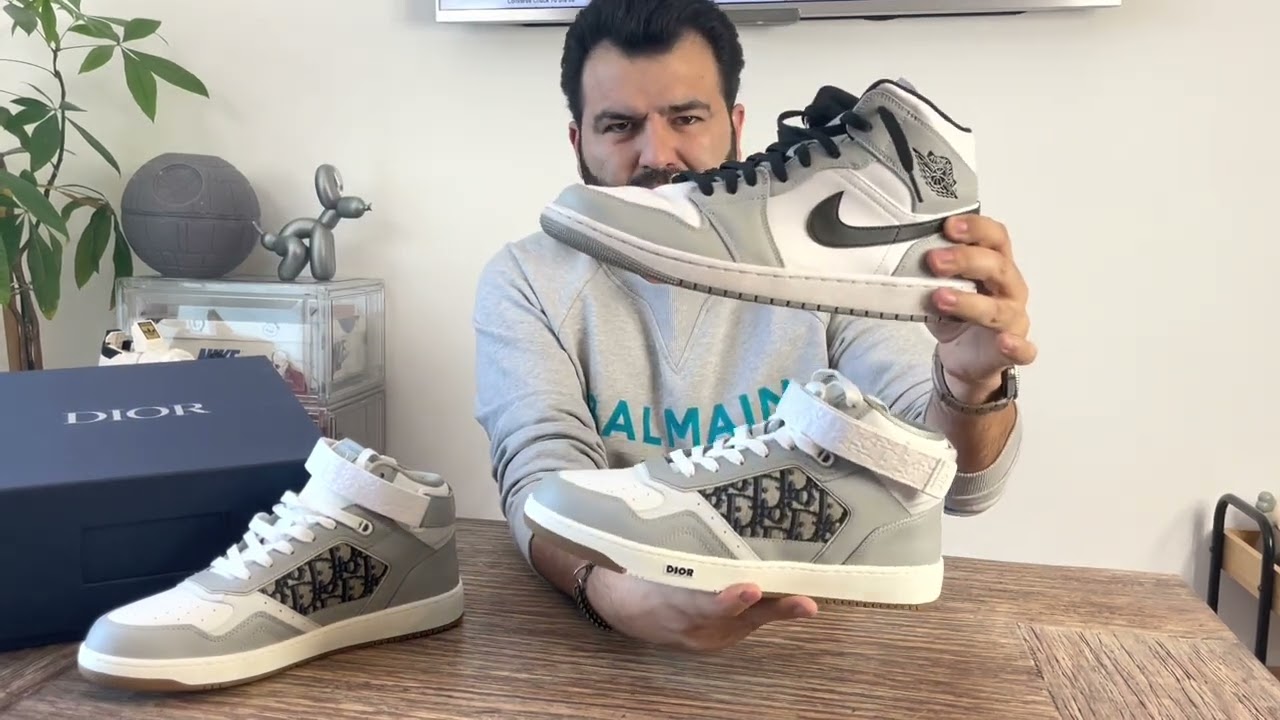 Dior B27 mid top, el sneaker de la casa francesa, directo de la mente creativa del Jordan Dior