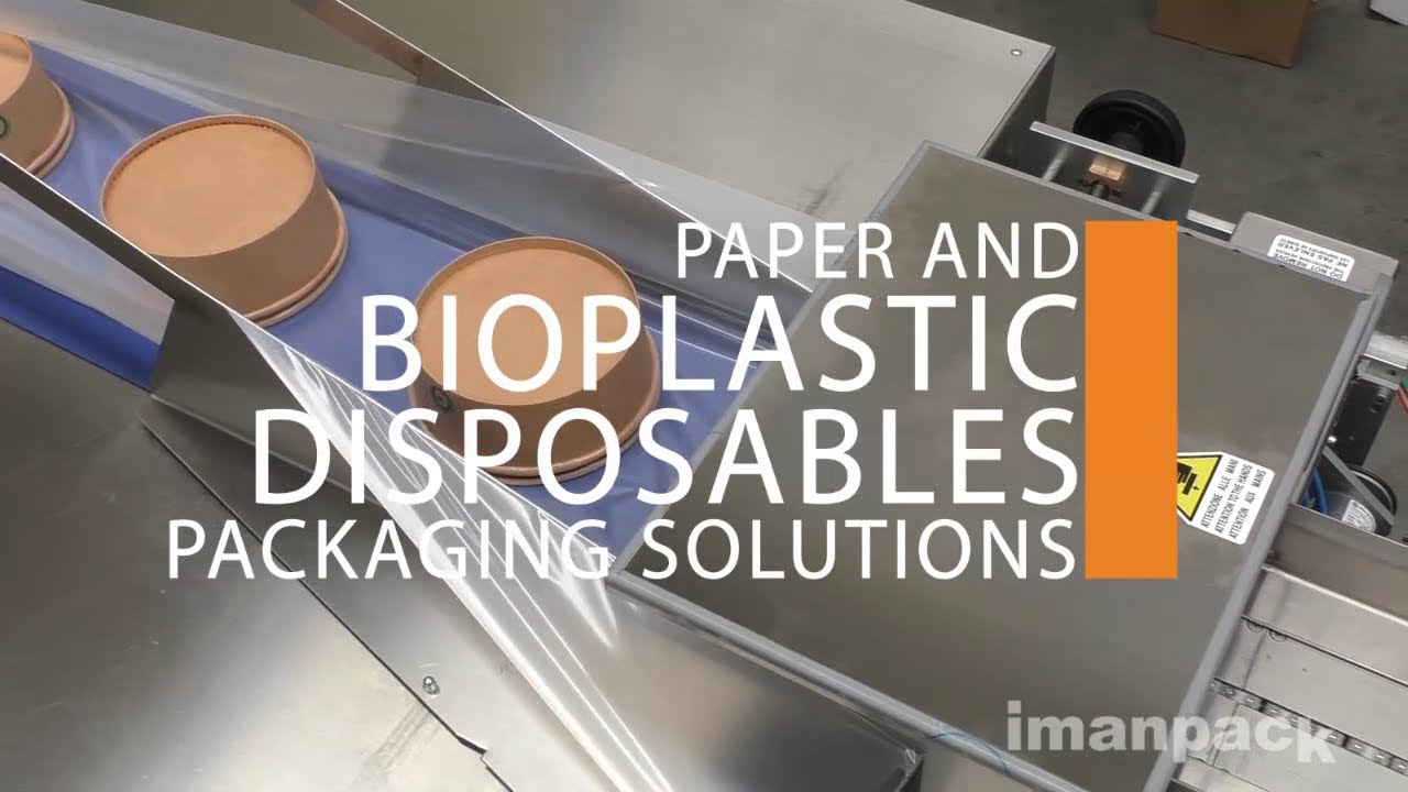 Paper and bioplastic disposables packaging solutions