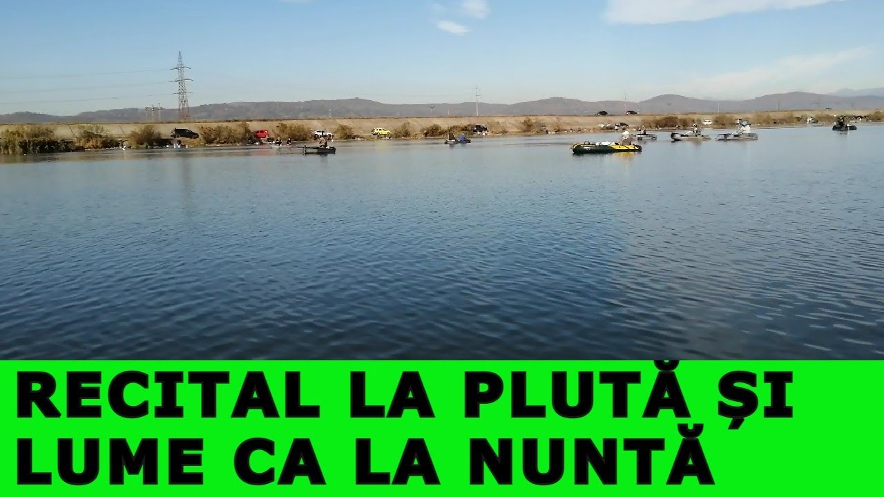Pescuit la Plută la IONEȘTI pe OLT -Prima dată din BARCĂ - RECITAL!!!