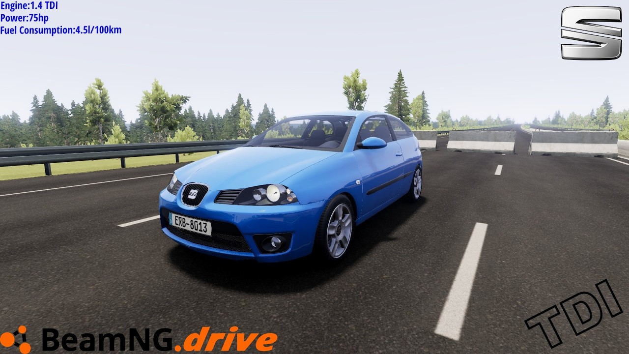 BeamNG Drive - Seat Ibiza 1.4 TDI