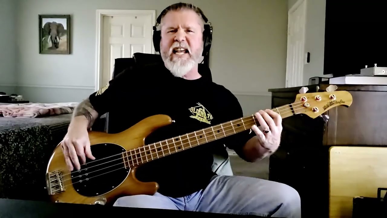 Metallica Master of Puppets Bass Cover