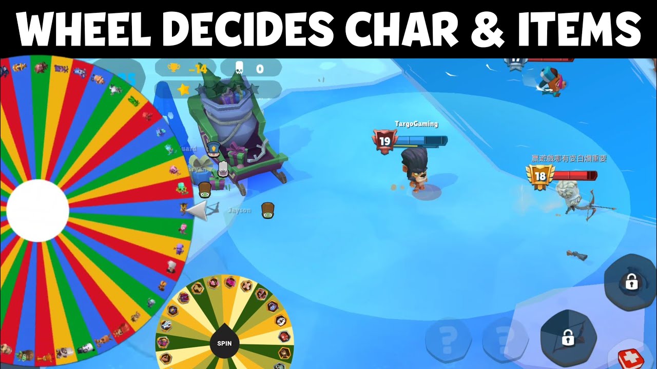 Wheel Decide Character & Items 🤔 | Zooba