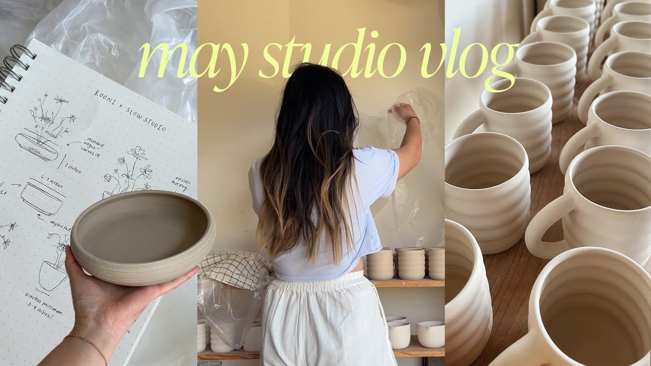 let's catch up 🌼 small business + life updates, my new bat system & making lots of mugs!