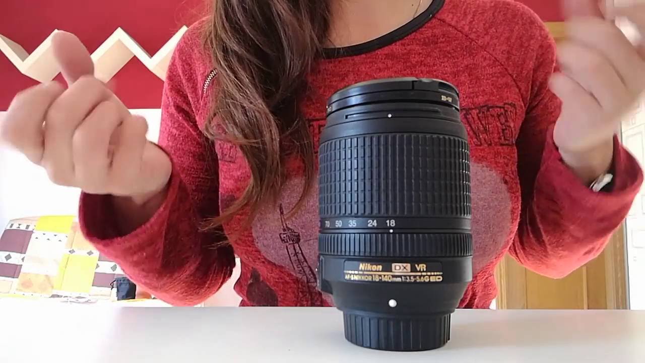 Nikon 18-140 objetivo kit
